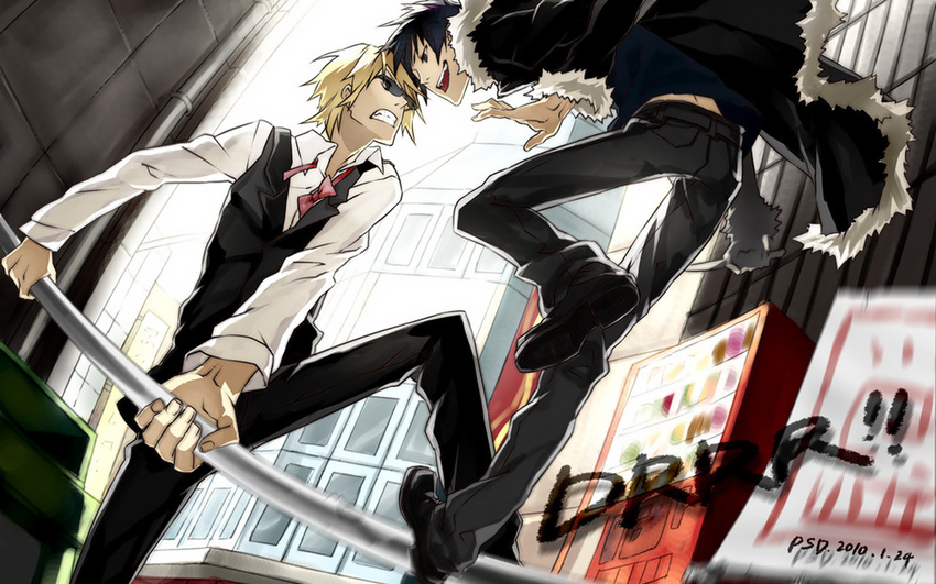 durarara! heiwajima_shizuo orihara_izaya tagme