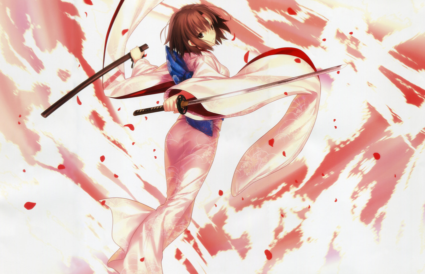 kara_no_kyoukai kimono ryougi_shiki sword takeuchi_takashi type-moon