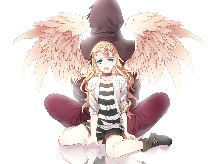 isaac_foster rachel_gardner satsuriku_no_tenshi tagme wings