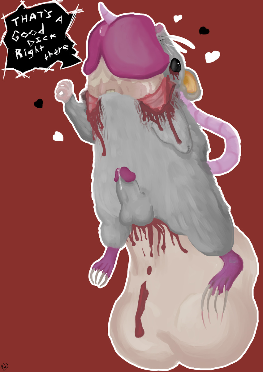 &lt;3 blood extreme gore incest invalid_tag male male/male mammal meme nsfl precum rat rodent