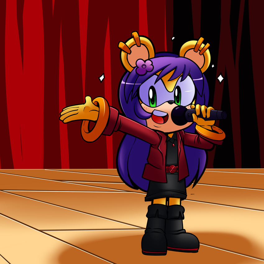 anthro dreamcastzx1 female mammal mina_mongoose mongoose sonic_(series) young