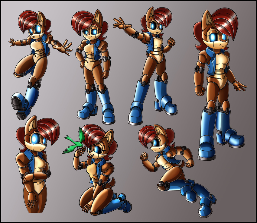 machine robot sally_acorn solo sonic_(series) tagme zeiram0034