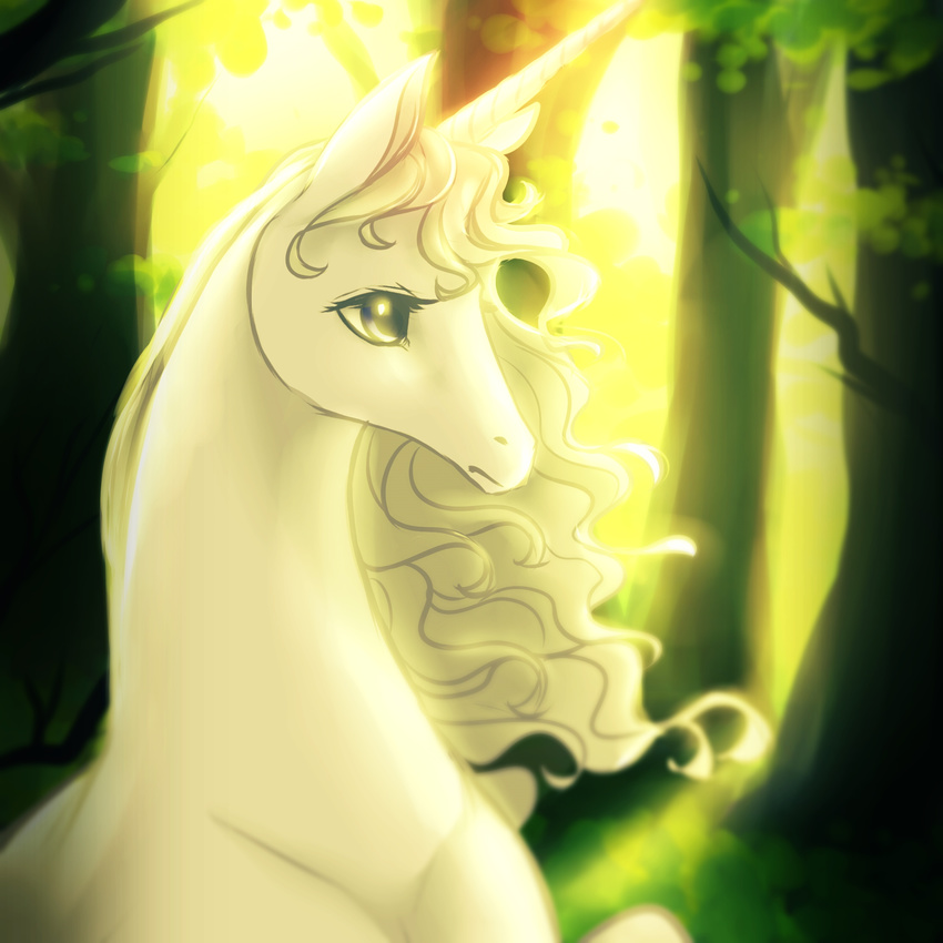 2015 amalthea equine female feral horn jack-a-lynn mammal solo the_last_unicorn unicorn