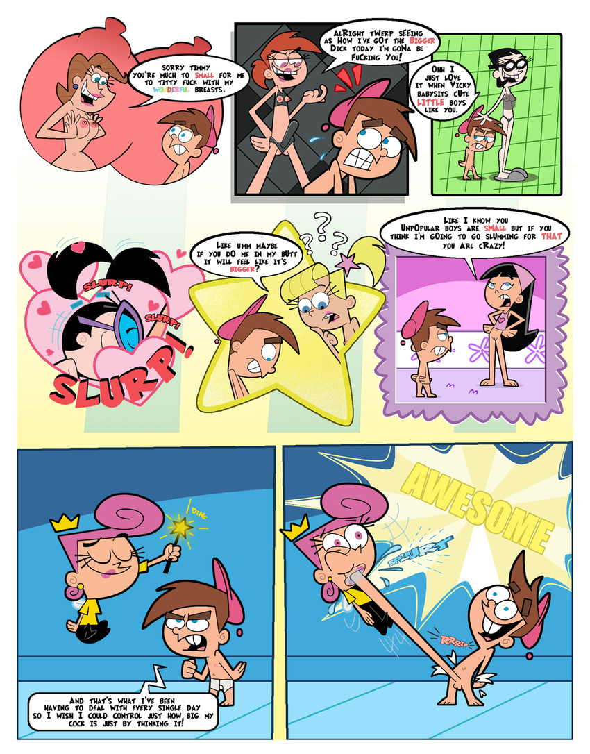 comic darkstar fairly_oddparents lock444 timmy's_mom timmy_turner tootie trixie_tang veronica_star vicky vicky's_mom wanda