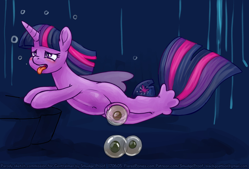 alternate_species blush egg fish friendship_is_magic gaping marine my_little_pony my_little_pony:_the_movie navel oviposition pussy seahorse seapony_twilight smudge_proof transformation