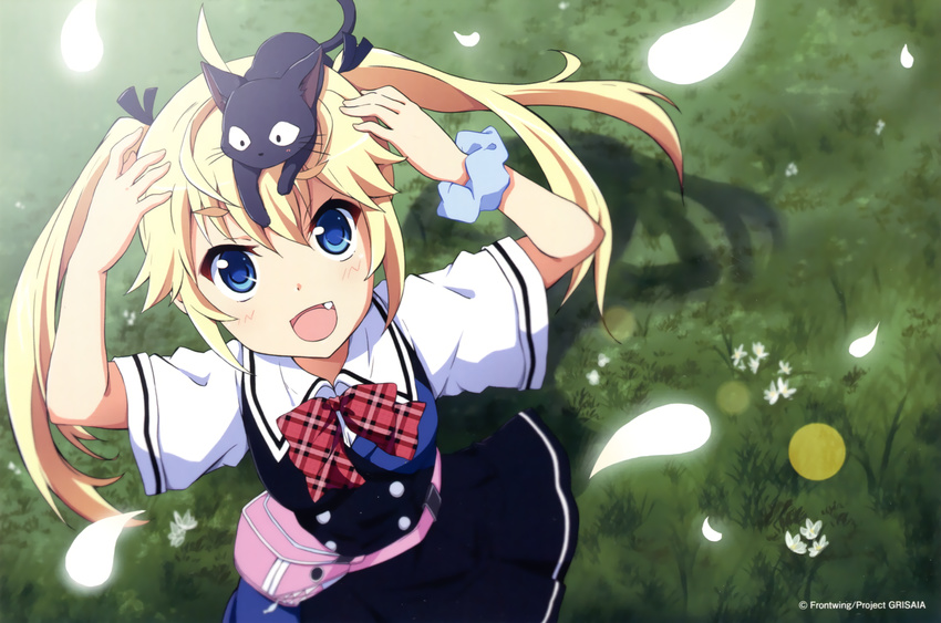 endcard grisaia_no_kajitsu neko raguhono_erika seifuku