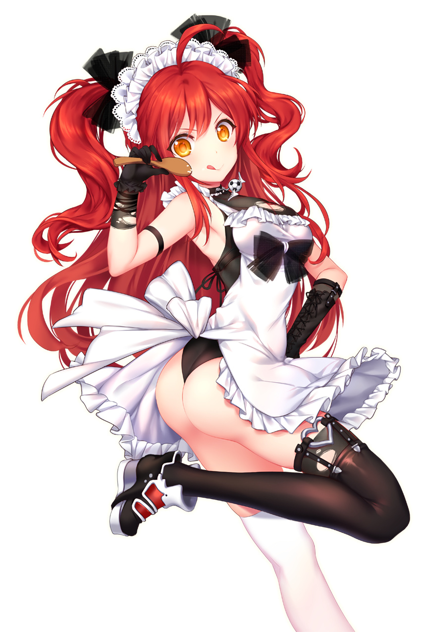 ass bittersweet heels leotard maid soccer_spirits thighhighs transparent_png