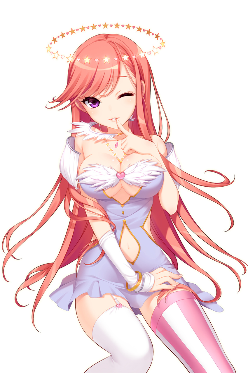 cleavage dmyo dress soccer_spirits stockings thighhighs transparent_png