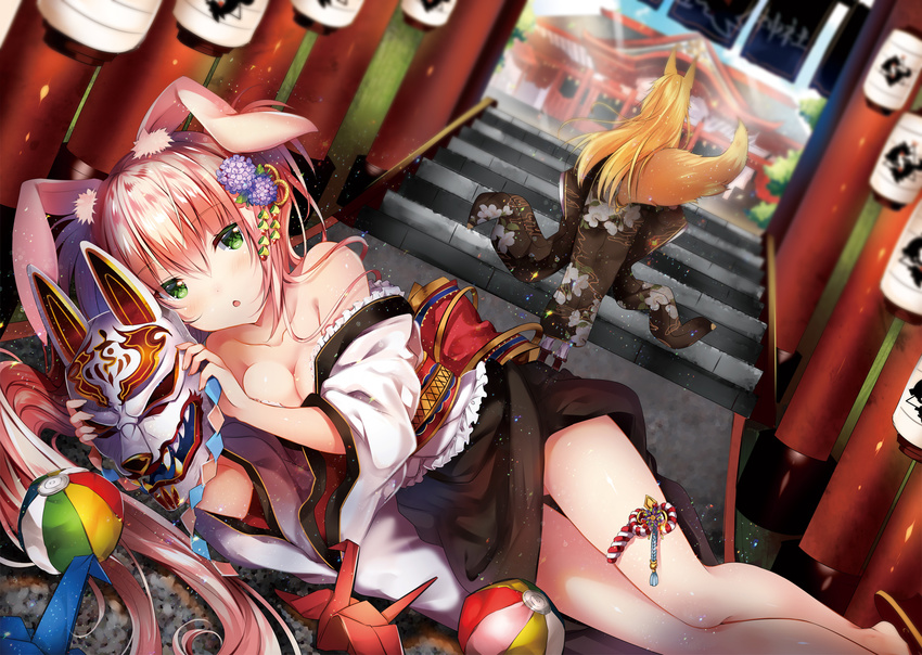 animal_ears duji_amo kitsune tagme tail