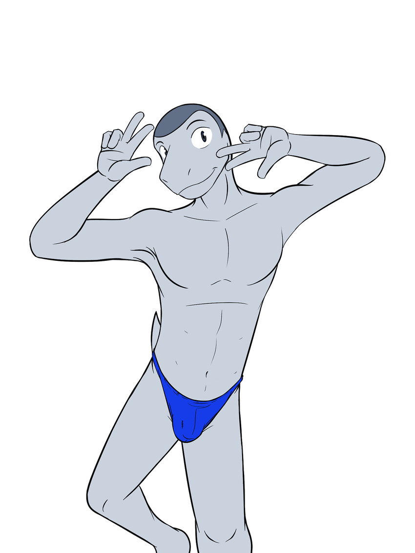 clothing fish fuze invalid_tag male marine pose shark thong underwear