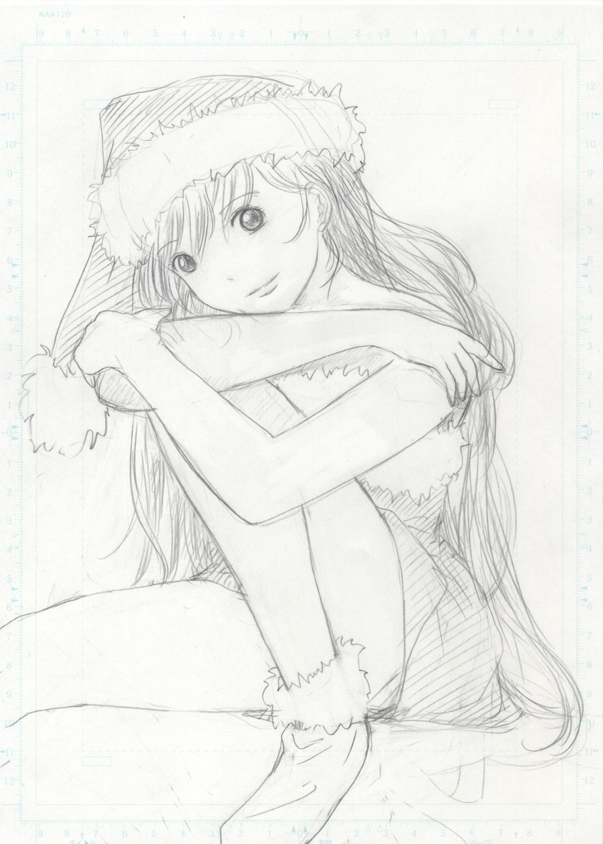 akazukin_chacha cosplay hat magical_princess open_eyes santa sketch