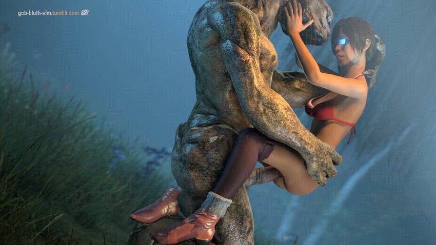 alien animated female gob_bluth_sfm halo_(series) human interspecies kissing male male/female mammal sangheili vaginal video_games