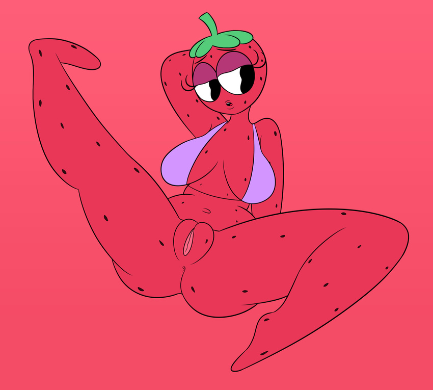 anthro breasts drupe food fruit not_furry ok_k.o.!_let's_be_heroes pussy