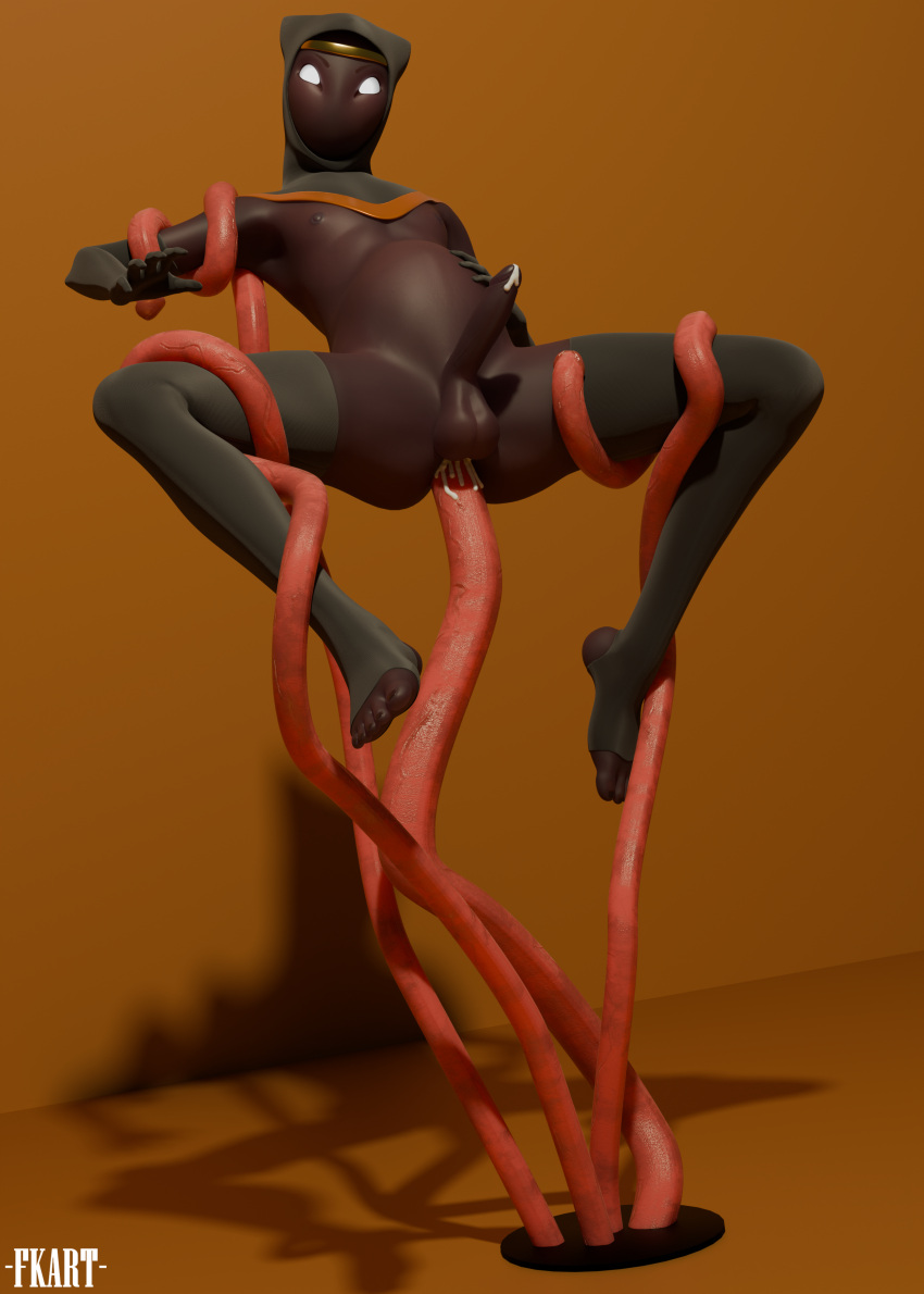 3d_(artwork) absurd_res anal anal_penetration armwear belly big_belly blender_(software) blender_cycles bodily_fluids clothing crown cum cum_in_ass cum_inside cum_on_penis cumshot dark_body dark_skin digital_media_(artwork) ejaculation elbow_gloves erection freekiller genital_fluids genitals gloves glowing glowing_eyes hand_on_stomach handwear headgear hi_res hood humanoid inflation journey_(game) legwear lifted lifted_by_arms lifted_by_legs male penetration penis sex solo sony_corporation sony_interactive_entertainment stockings tentacle_penetration tentacle_sex tentacles traveler