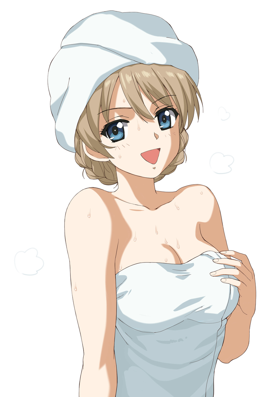a1 breast_hold darjeeling girls_und_panzer initial-g tagme towel