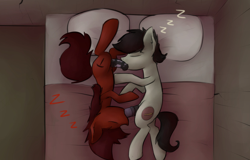 69_position bed digital_media_(artwork) duo earth_pony equine eyes_closed fan_character fellatio feral horse male male/male mammal mars_miner marsminer my_little_pony oral pone_keith pony sex sleep_sex sleeping