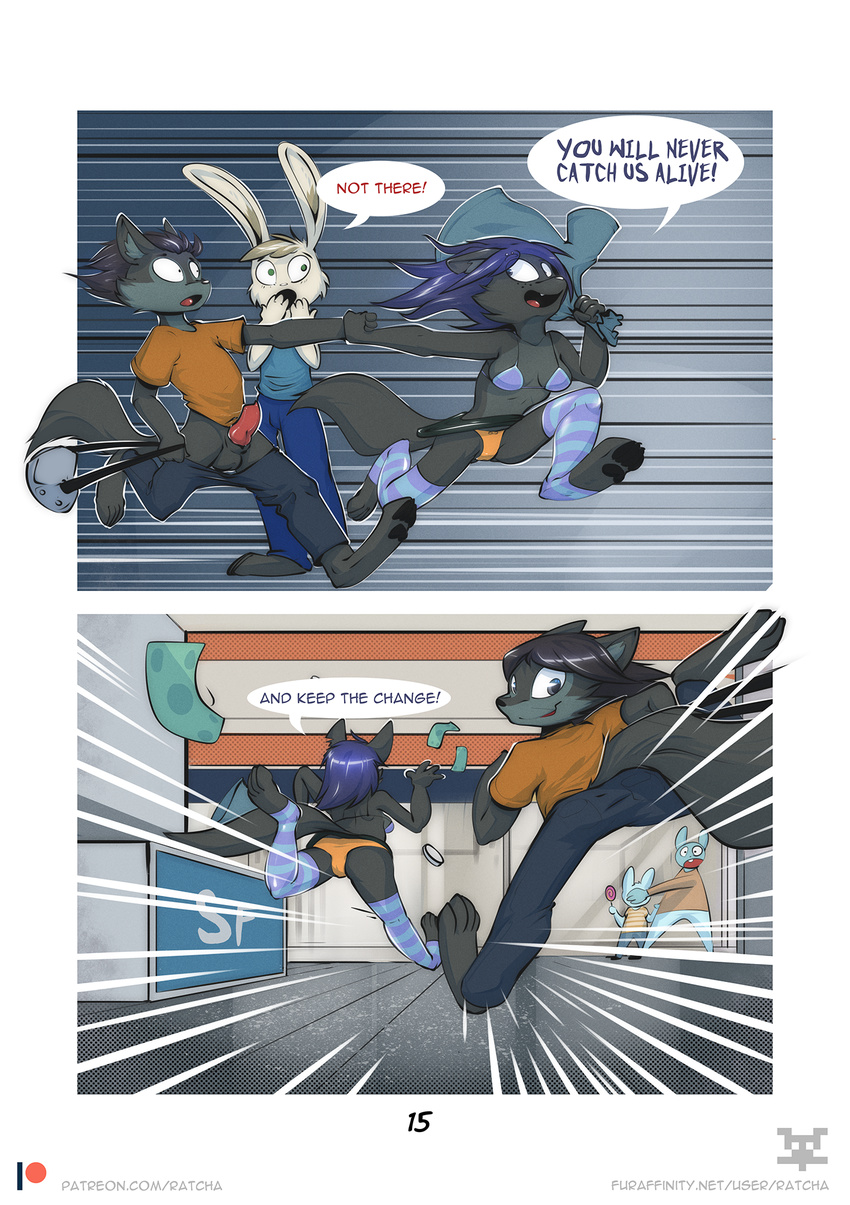2017 anthro brother brother_and_sister canine clothed clothing comic dialogue digital_media_(artwork) duo english_text female fox hair incest male mammal penis ratcha_(artist) rick_(ratcha) rina_(ratcha) sibling sister text