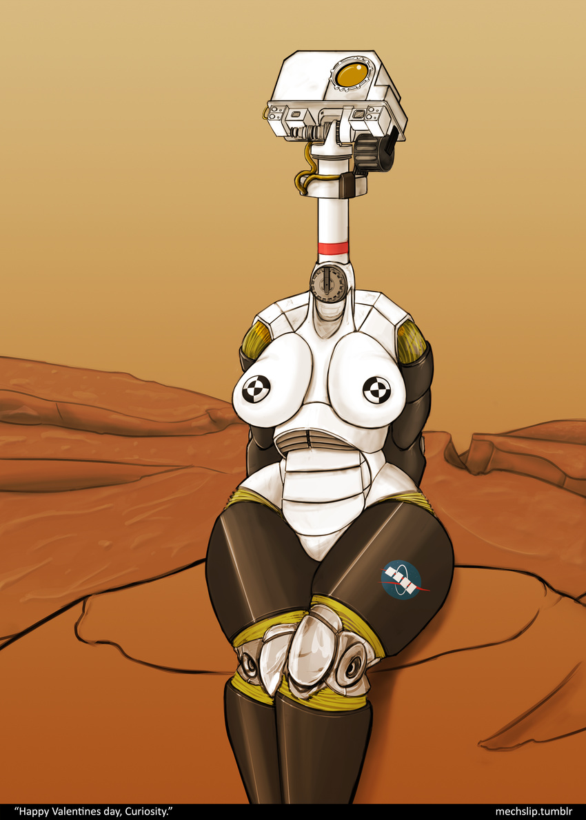 big_butt breasts butt curiosity digital_drawing_(artwork) digital_media_(artwork) female machine mars mechslip nasa not_furry robot solo thick_thighs wide_hips