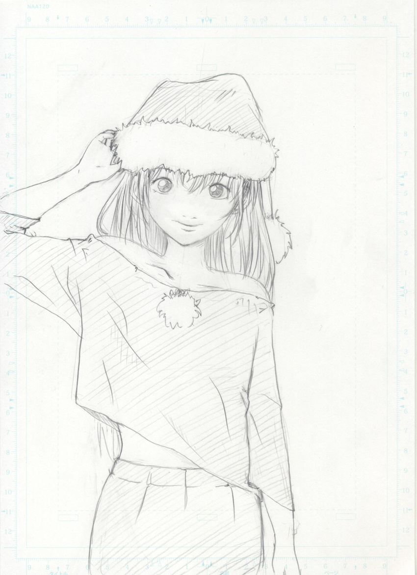 akazukin_chacha cosplay magical_princess open_eyes santa sketch standing