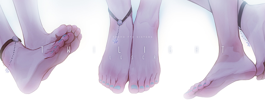 barefoot close-up ekao feet feet_together nail_polish soles toes
