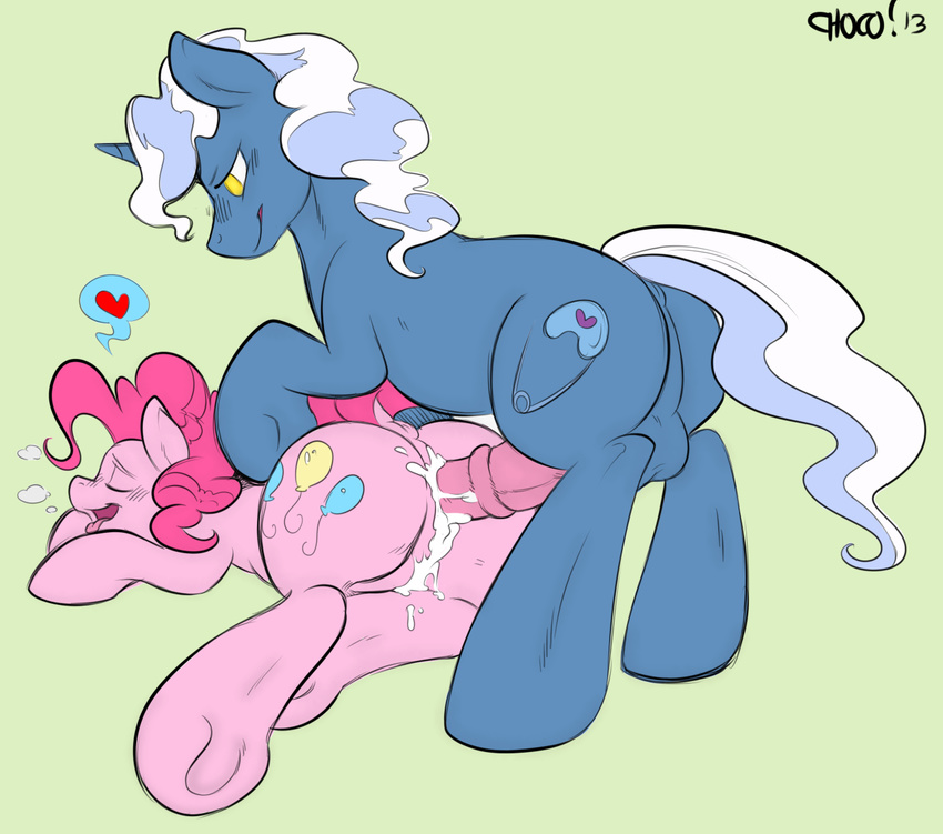 &lt;3 anatomically_correct anatomically_correct_penis animal_genitalia animal_penis anus balls blue_fur blush butt chocoscotch cum cum_in_pussy cum_inside cutie_mark digital_media_(artwork) duo earth_pony ejaculation equine equine_penis eyes_closed fan_character female feral friendship_is_magic from_behind_position fur green_background hair happy happy_sex horn horse male male/female male_penetrating mammal medial_ring multicolored_hair my_little_pony open_mouth orgasm penetration penis pink_fur pink_hair pinkie_pie_(mlp) pokey_pierce_(mlp) pony pussy sex simple_background submissive_female tongue tongue_out two_tone_hair unicorn vaginal vaginal_penetration