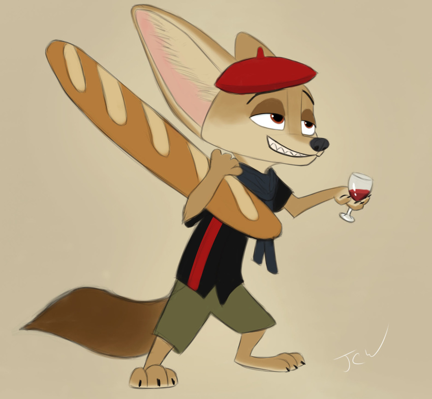 2017 anthro canine clothed clothing disney fennec finnick fox fur hi_res jaskenator7000 male mammal zootopia