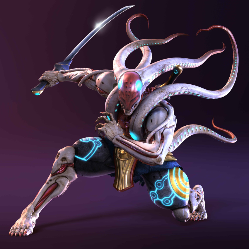 armor male soul_calibur sword tekken weapon yoshimitsu