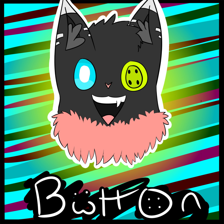 button(artist) button_marble canine cat feline fox hi_res hybrid mammal neck_tuft toony tuft