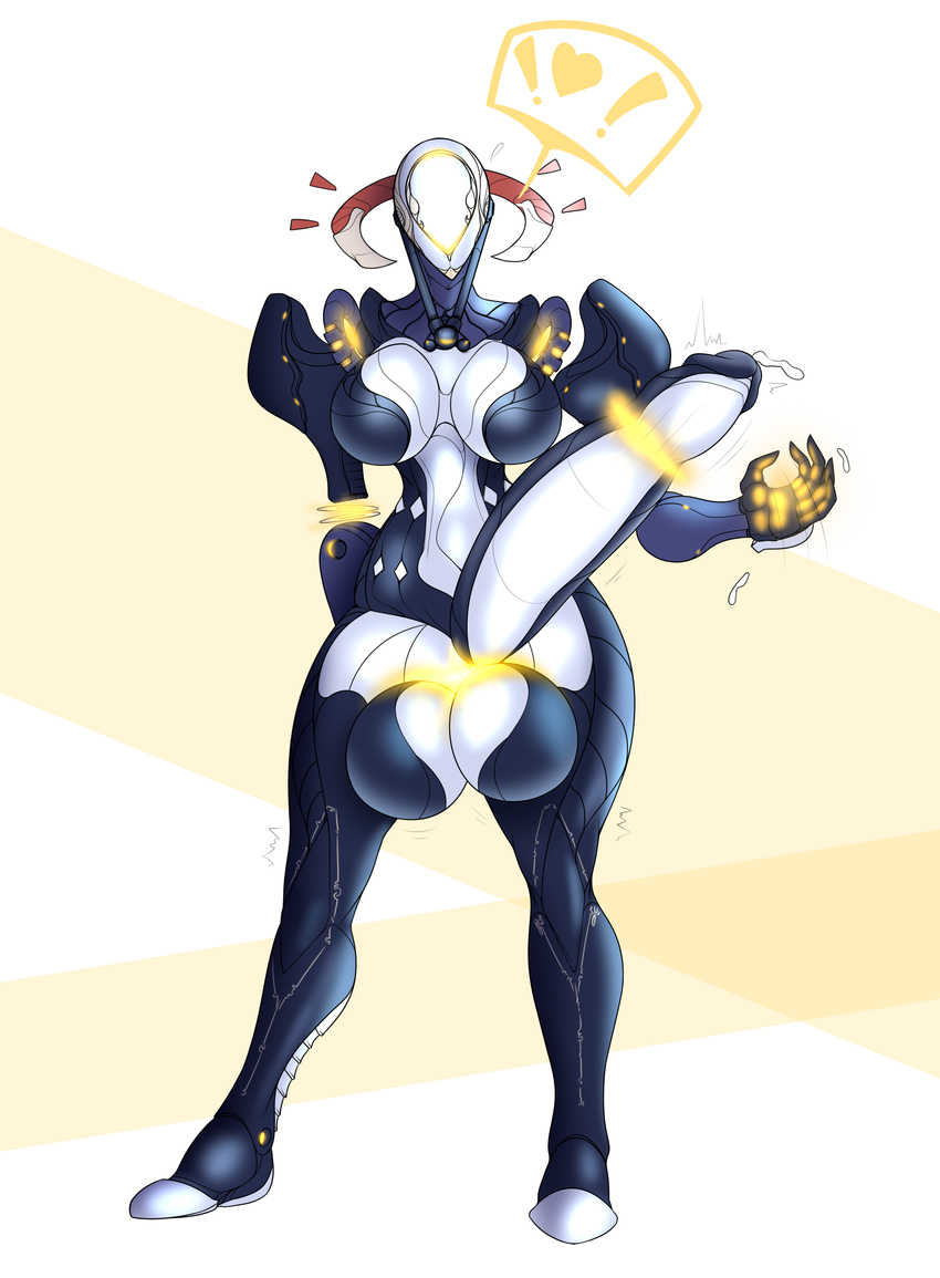 &lt;3 alien balls big_balls big_breasts big_penis breasts cock_ring cum dickgirl disembodied_balls floating_limbs glowing huge_penis hyper hyper_penis intersex lewdreaper mag_(warframe) not_furry penis tenno video_games warframe