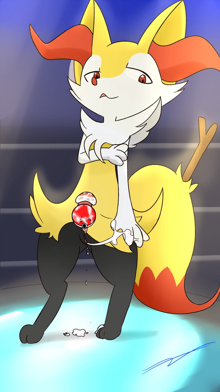 braixen cervix cum cum_inside cum_plug cum_pool female internal kamperkiller_(artist) large_penetration nintendo outside penetration pok&eacute;ball pok&eacute;mon pok&eacute;mon_(species) poke_ball pussy_gape pussy_juice pussy_stuffing stage uterus video_games