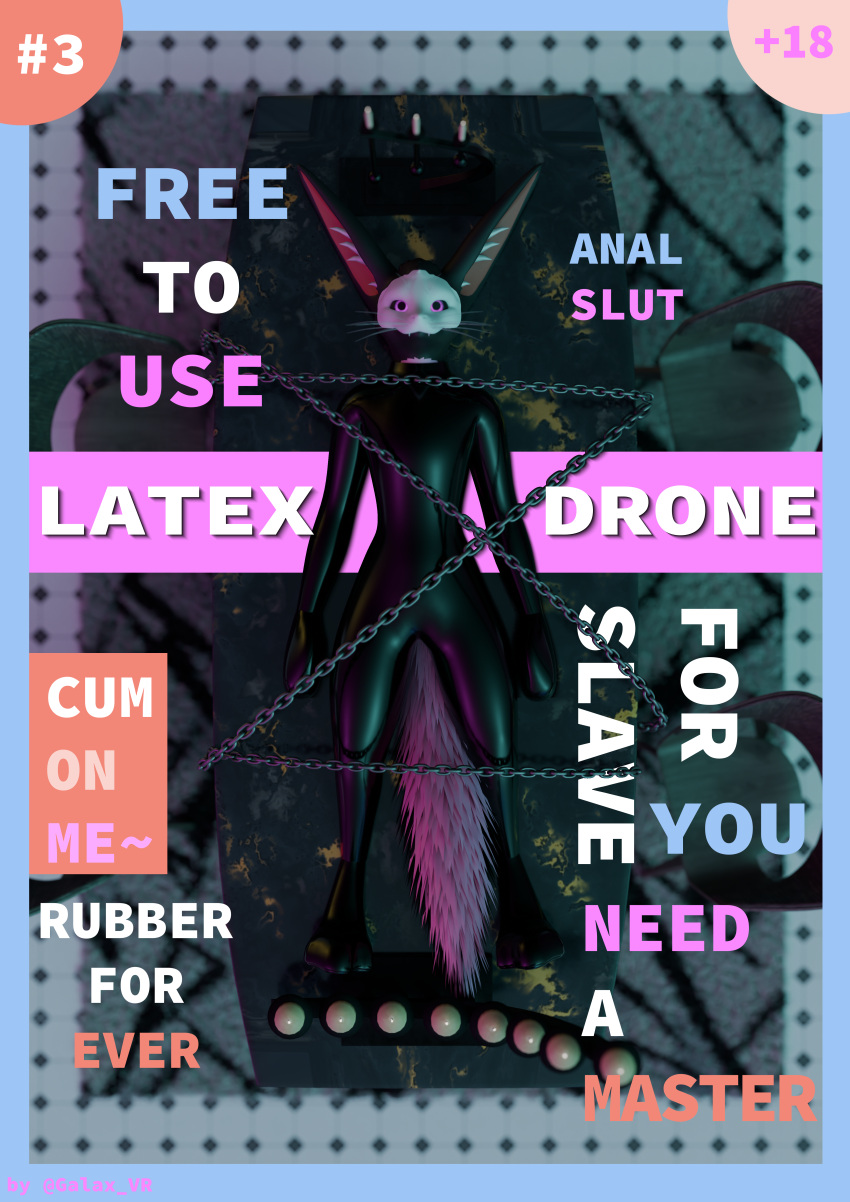 18+_adults_only_sign 3d_(artwork) absurd_res anthro border canid canine clothing cover currency_amount currency_symbol cute_eyes digital_media_(artwork) english_text euro_sign fur galax galax_vr hair hi_res inviting latex latex_clothing latex_skinsuit looking_at_viewer magazine magazine_cover male mammal rexouium simple_background skinsuit smile solo symbol tail text tight_clothing vapocute