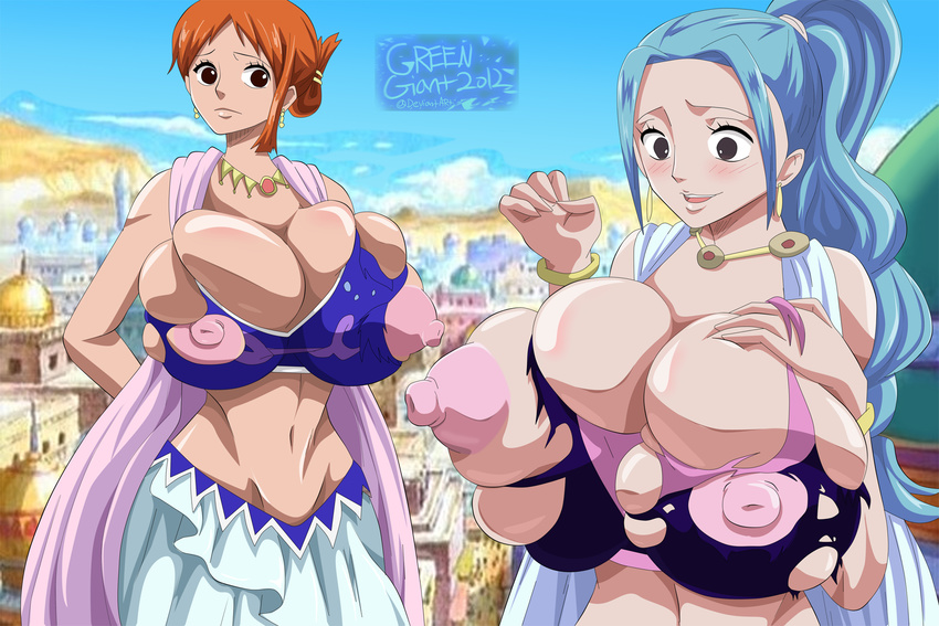 big_breasts greengiant2012 nami one_piece vivi