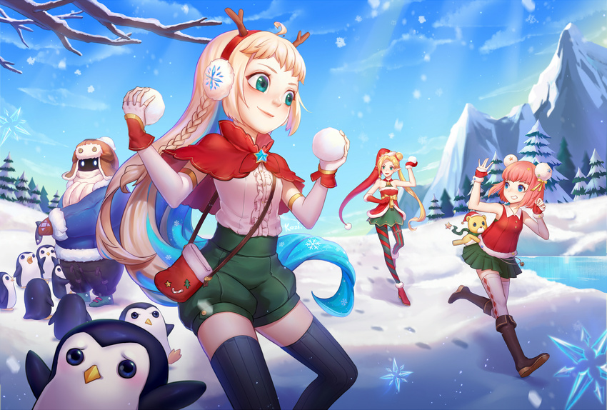 annie_hastur christmas jinx kezi league_of_legends zoe_(league_of_legends)