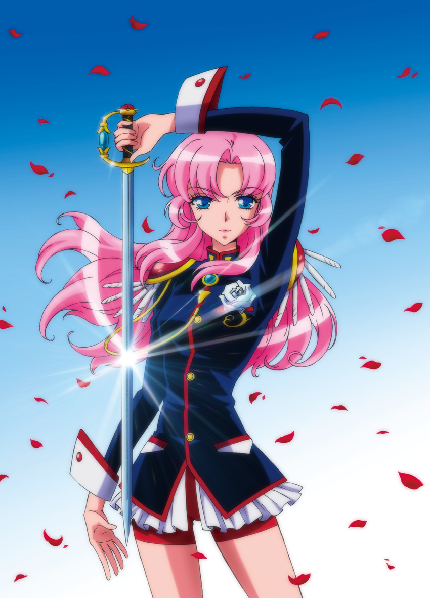 bike_shorts revolutionary_girl_utena sword tagme tenjou_utena uniform