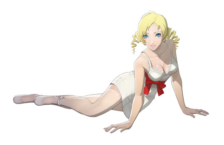 bra catherine_(character) catherine_(game) cleavage tagme thighhighs