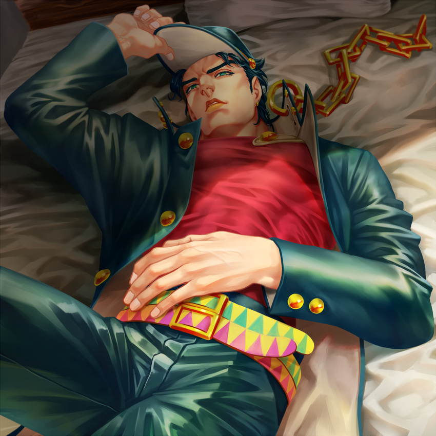 akei jojo's_bizarre_adventure kujo_jotaro male tagme