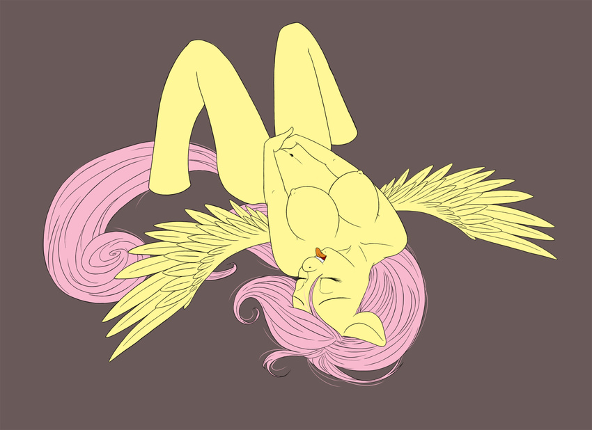 anthro anthrofied breasts duo equine feathered_wings feathers female fingering fluttershy_(mlp) friendship_is_magic mammal masturbation ms-seven0 my_little_pony pegasus vaginal vaginal_fingering vaginal_masturbation wings yellow_feathers