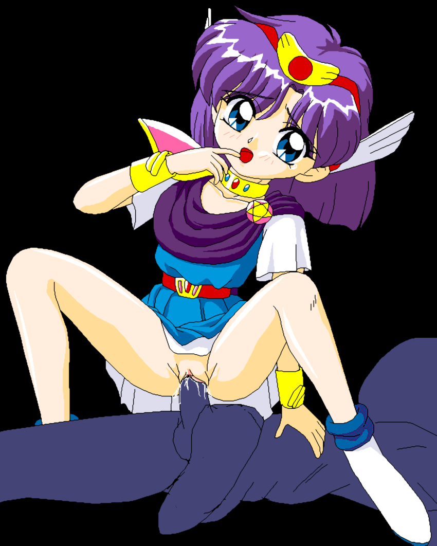 akazukin_chacha cosplay magical_princess magical_puchi_princess open_eyes purple_hair pussy sex uncensored
