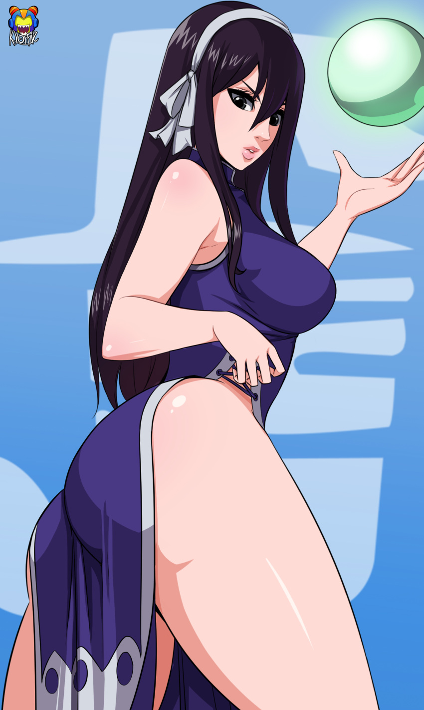 ass breasts china_dress dress fairy_tail kyoffie12 large_breasts ultear_milkovich