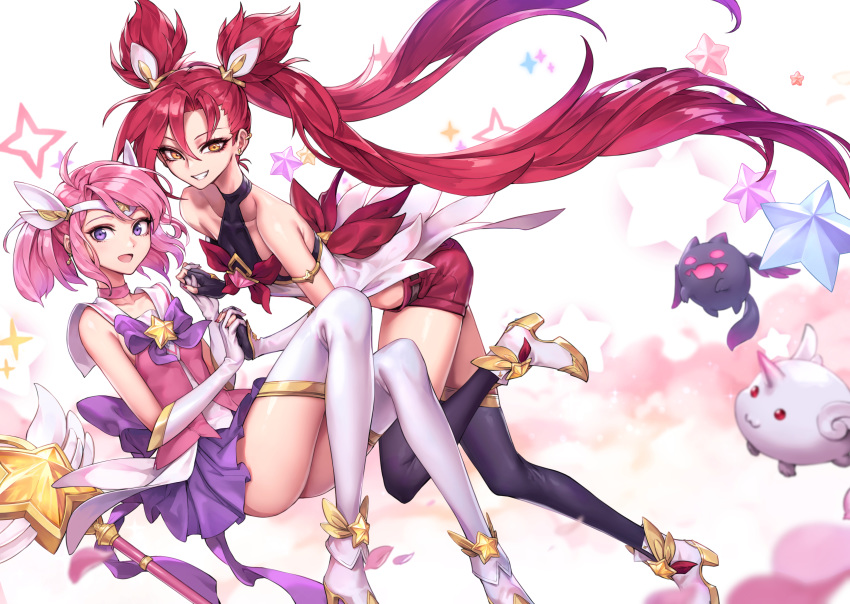 jinx league_of_legends luxanna_crownguard oopartz_yang tagme