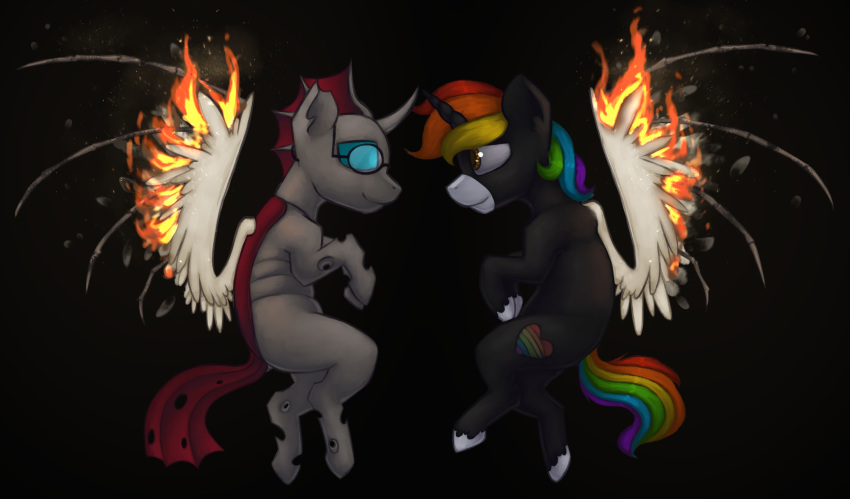 changeling cloudburst equine fan_character horse male mammal marsminer my_little_pony pony rainbow_heart