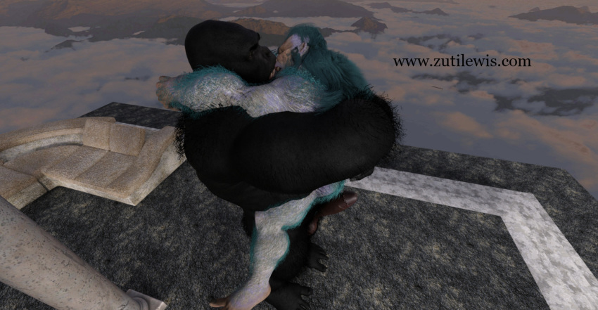 ape bigfoot gorilla male male/male mammal primate readytofuck sasquatch