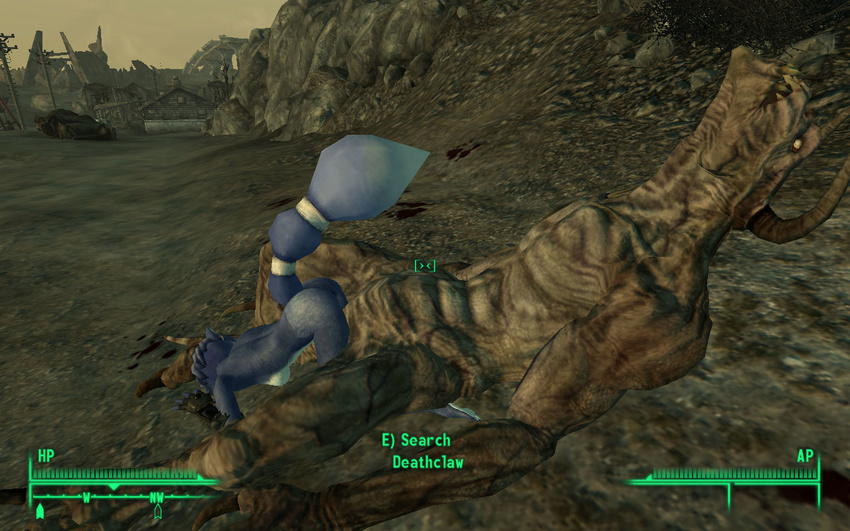 deathclaw fallout_3 krystal lone_wanderer star_fox