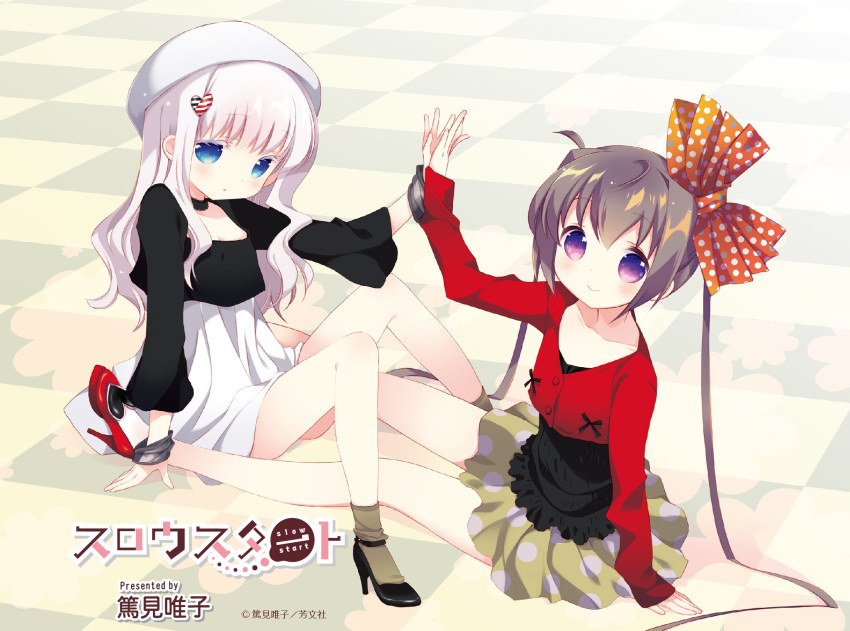 heels momochi_tamate sengoku_kamuri slow_start tokumi_yuiko