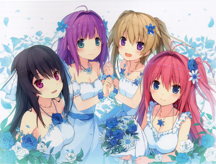 ao_no_kanata_no_four_rhythm arisaka_mashiro ichinose_rika kurashina_asuka sprite suzumori tobisawa_misaki