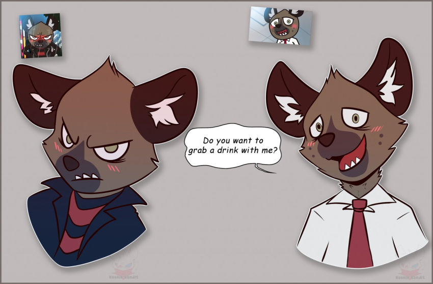 aggressive_retsuko clothing haida hyena kakoborochi_(artist) male mammal sanrio