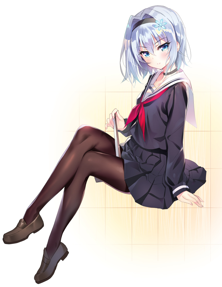 pantyhose ryuuou_no_oshigoto! seifuku sora_ginko youta