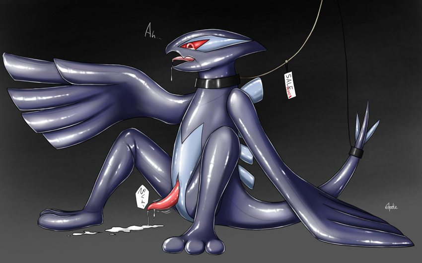 ... 2018 3_toes animal_genitalia animal_penis anthro anthrofied audie-gryph black_collar collar cum cum_on_ground digital_drawing_(artwork) digital_media_(artwork) drooling gradient_background hi_res japanese_text leash legendary_pok&eacute;mon lugia male nintendo nude open_mouth penis pok&eacute;mon pok&eacute;mon_(species) pok&eacute;morph red_eyes red_sclera rubber saliva shadow_lugia shadow_pok&eacute;mon shiny simple_background solo text toes tongue tongue_out video_games wings