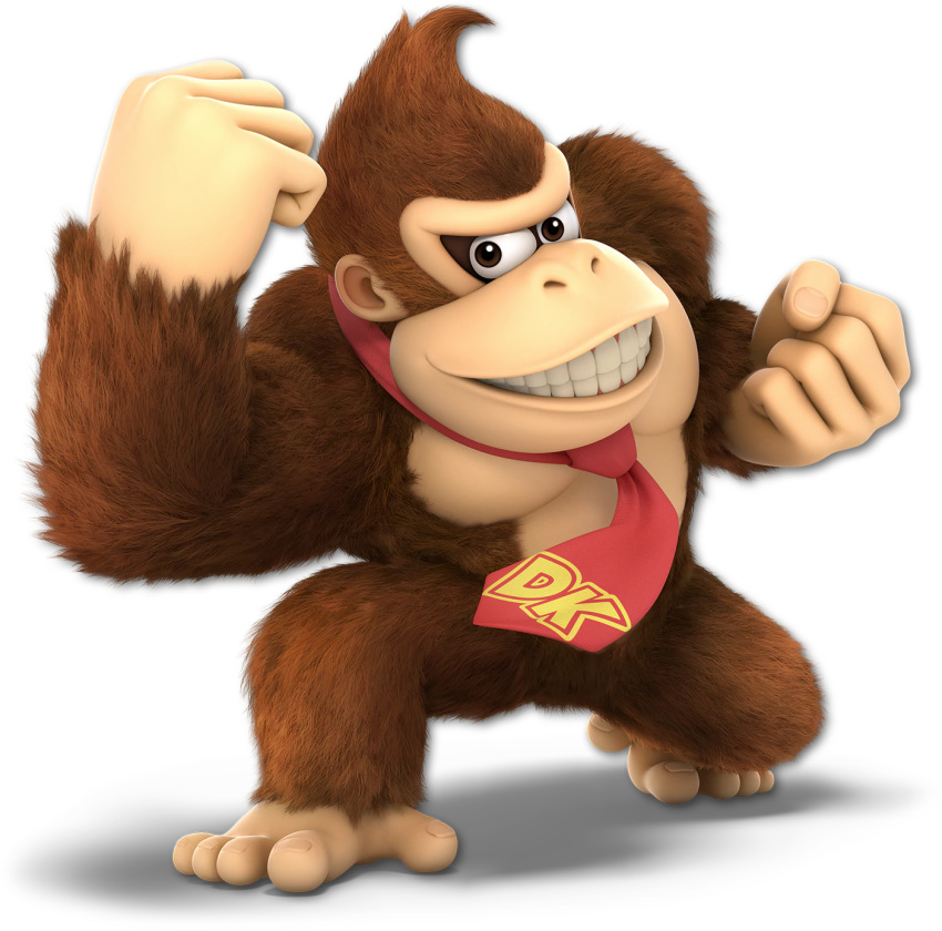 brown_eyes brown_fur dk donkey_kong_(character) donkey_kong_(series) fur nintendo super_smash_bros super_smash_bros._ultimate video_games