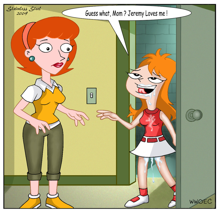 candace_flynn linda_flynn-fletcher phineas_and_ferb stainless_steel tagme